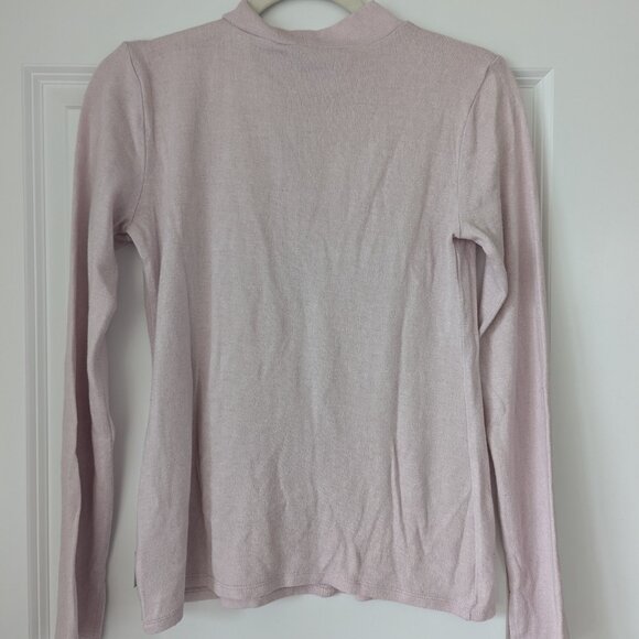 Light pink long sleeve Calvin Klein sweater - Picture 3 of 3